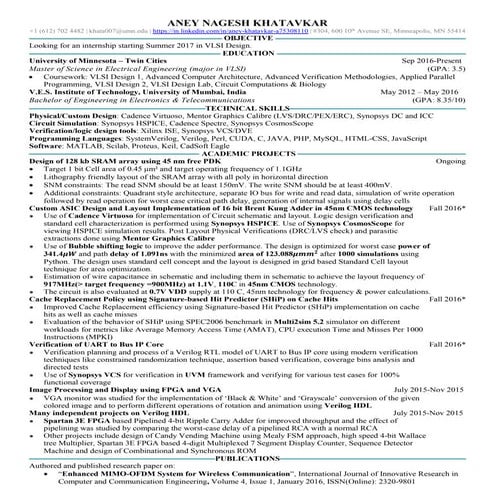 Resume_Aney N Khatavkar