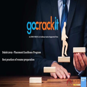 Resume Preparation Best practices 