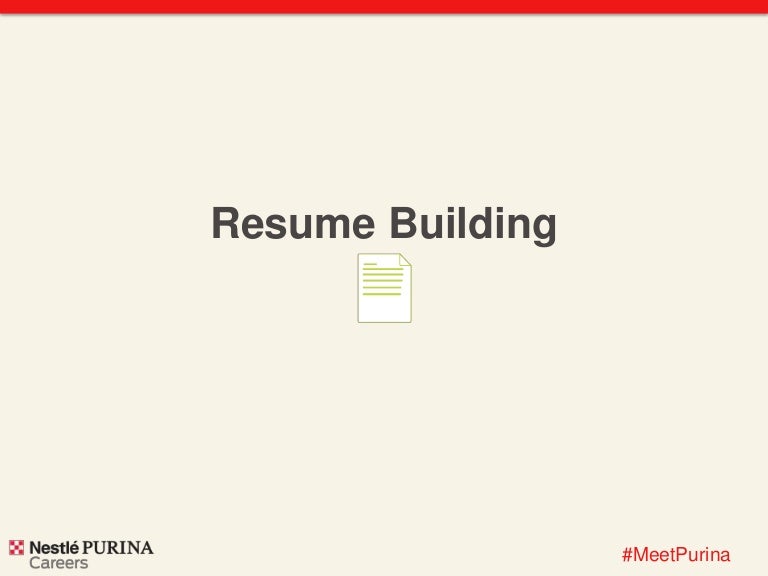 Resume Building Tips