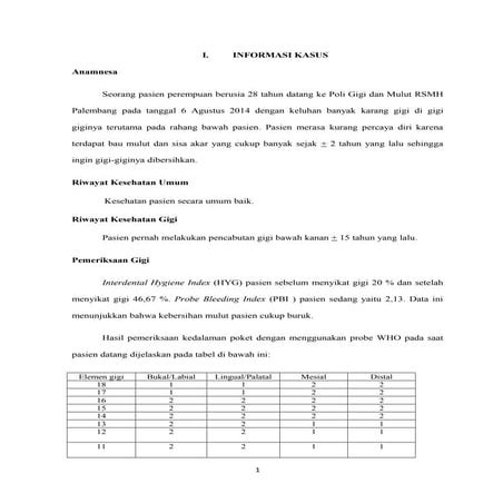 Resume gingivitis dwi rama