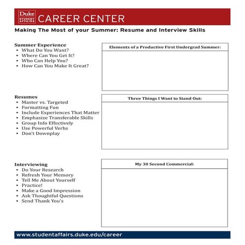 STAR Handout | PDF