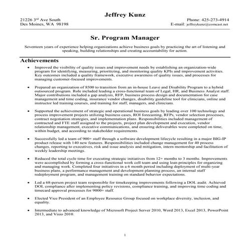 Resume jeffrey kunz_2016