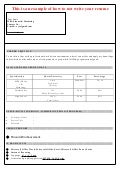 fresher hr executive resume model 103