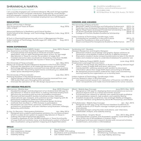 Resume Narya_UX Designer_2016