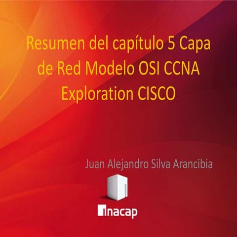 Resumen Capítulo 5 CCNA CISCO