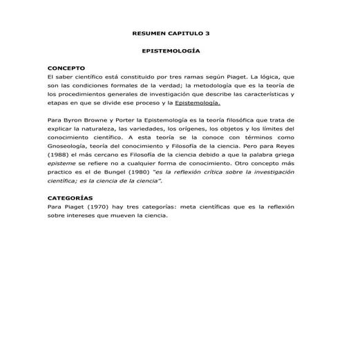 Resumen capitulo 3 | DOCX