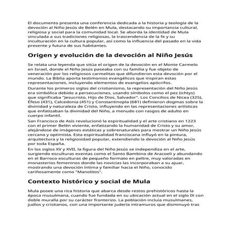 resumen de la conferencia del Niño de Mula.docx
