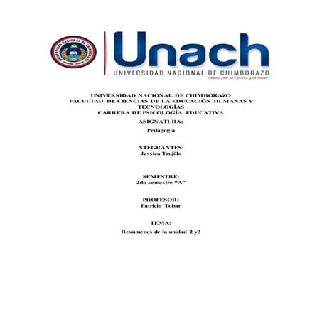 Resumen de los temas