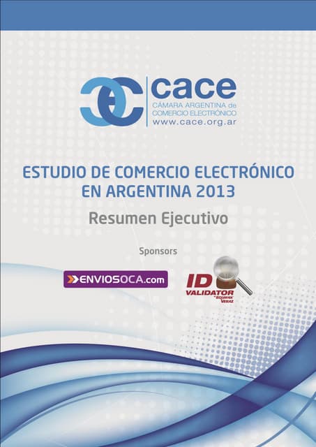  Resumen: Estudio Anual de Comercio...