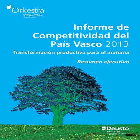 INFORME DE COMPETITIVIDAD DEL PAÍS VASCO 2013