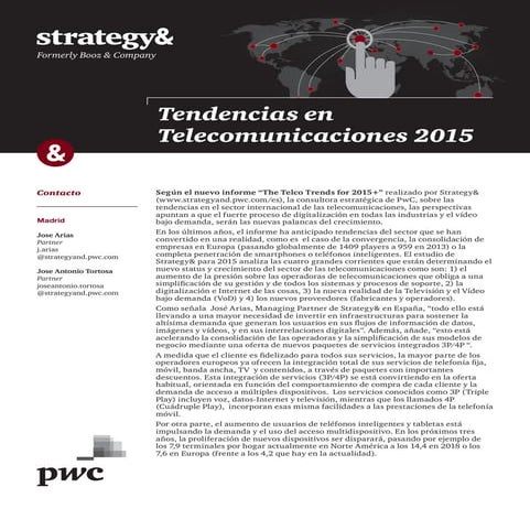 Resumen ejecutivo tendencias teleco strategy2015feb