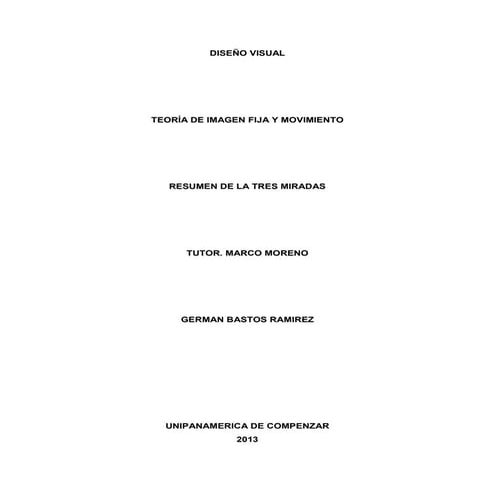 Resumen evolucion imagen