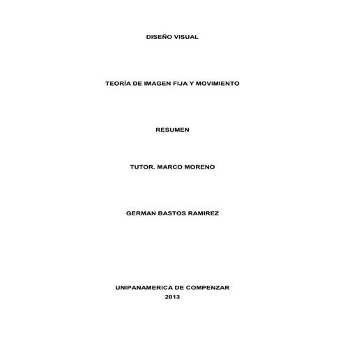 Resumen evolucion imagen