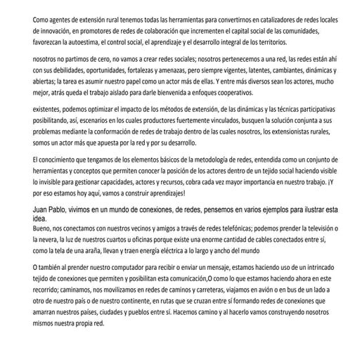 redes de comunicación