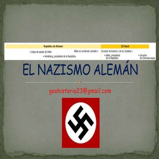 Resumen nazismo alemán (4ºeso)