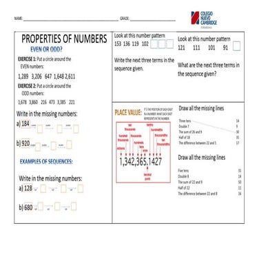 SUMMARY ABOUT GOAL 1 4TH GRADE