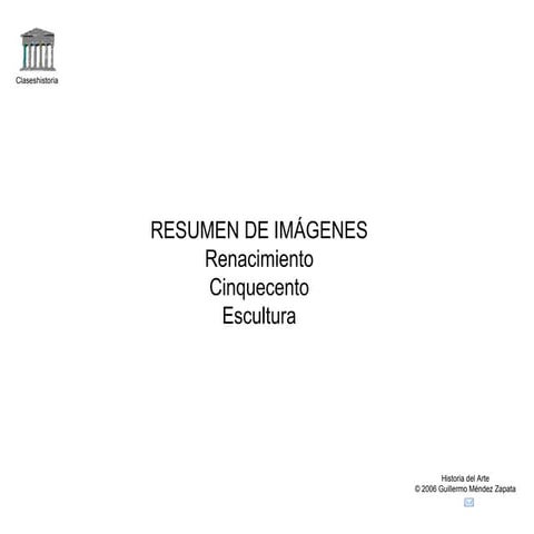 resumenrenacimientocinquecentoescultura.ppt