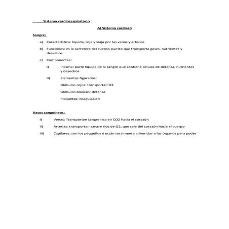Resumen sistema cardiorespiratorio ok