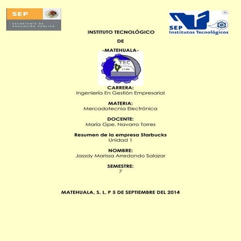 Resumen de caso Starbucks