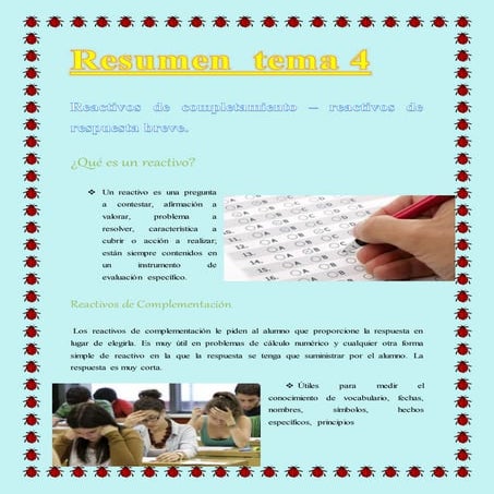 Resumen  tema 4