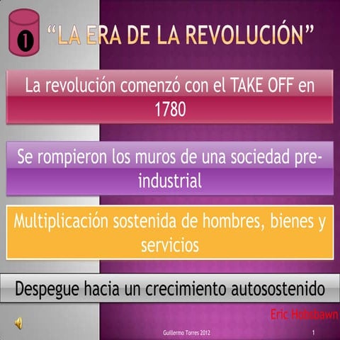 Revolución Industrial y capitalismo