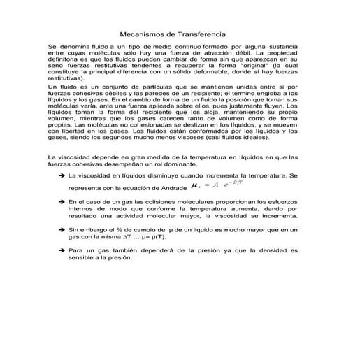 Mecanismos de Transferencia Unidad 3