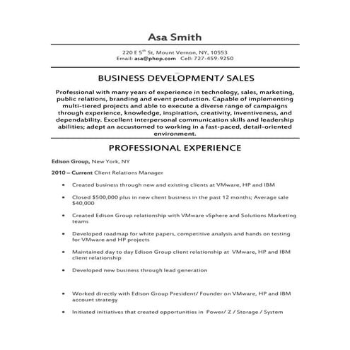 amd resume 15 | PDF