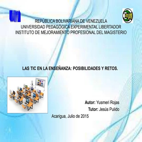 GuíA Para La ImplementacióN De Las Tic En El Aula | PPSX