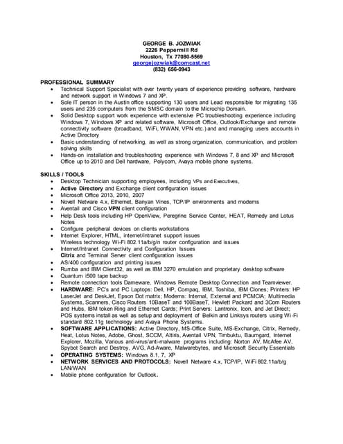 Joseph Redmond Resume 2016 PDF - Resumeofgeorgejozwiak 160517025011 Thumbnail 