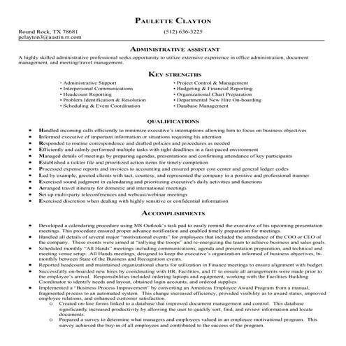 Resume Paulette Clayton 04 21 09