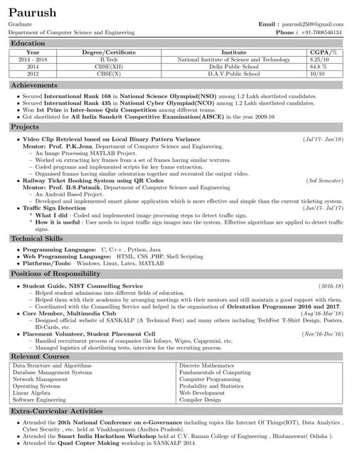 Resume 