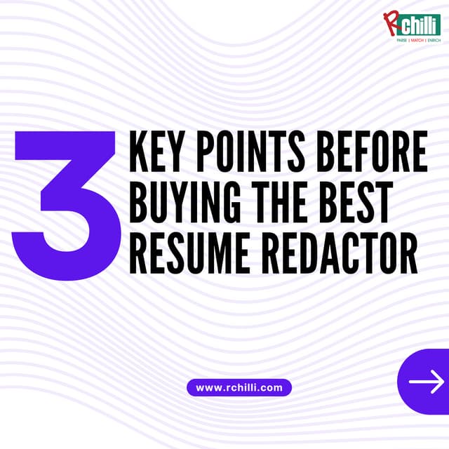 3 key Points Before Buying the Best Resume Redactor