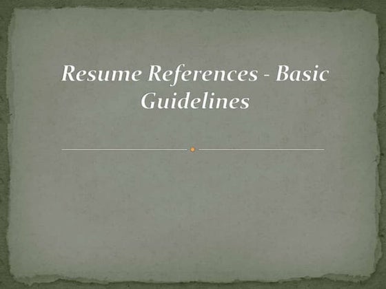 Functional resume reference sheet | DOCX