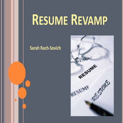 Resume revamp