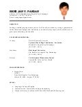 Resume Sample Resume Skills For Service Crew top 8 jollibee crew resume samples sample