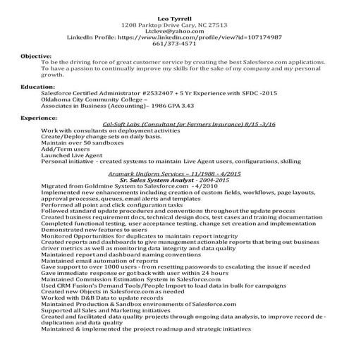 Resume scnc v13