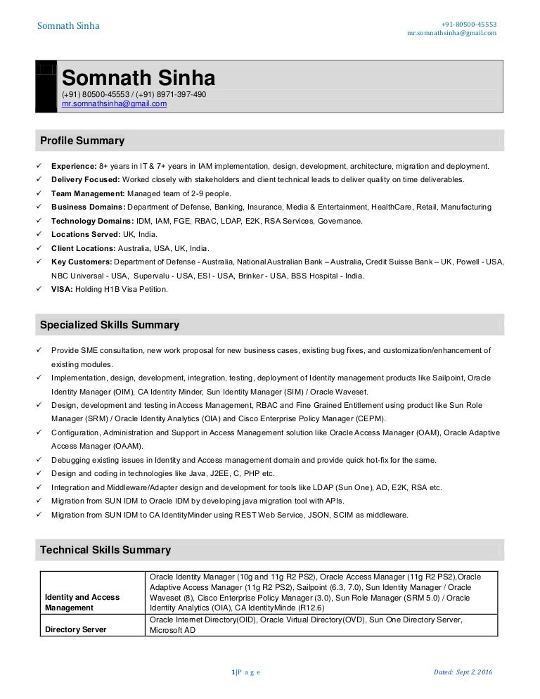 sample access management resume sample access management resume