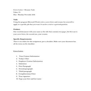 Resume task