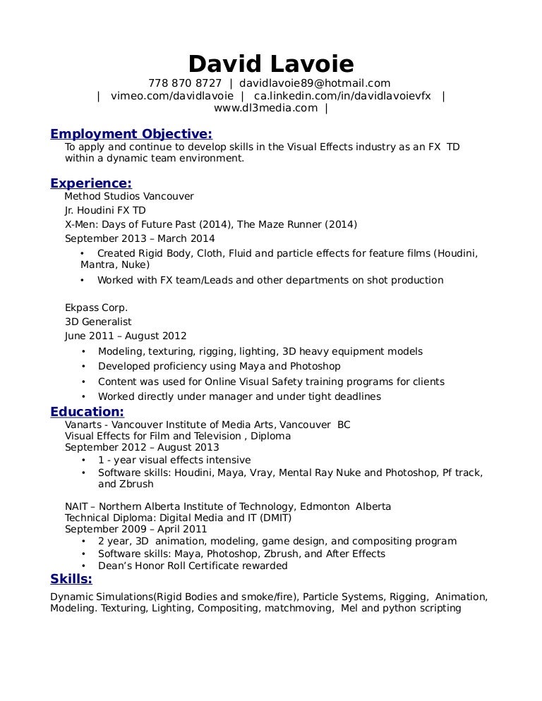 career tools resumes