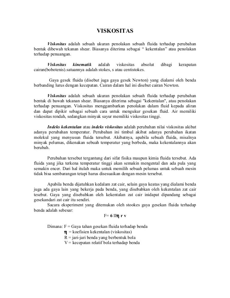 Viskositas