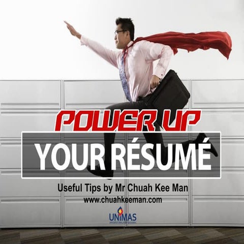 Power Up Your Resume: Useful Tips