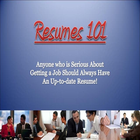 DeVry Resume Workshop Presentation at Orlando Job Fair