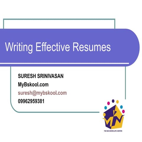 Virtual Live Class myBskool Resume writing | Online Mini MBA (Free)
