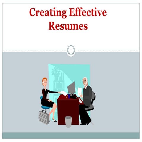 Resume writing