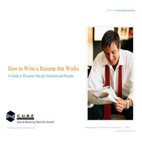 Resume Writing Guide