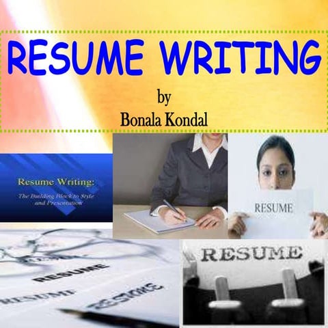 Resume writing
