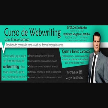Como escrever bem para blog | DOCX