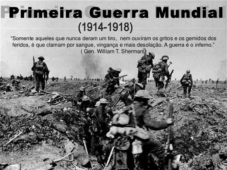 O Desenvolvimento Da Primeira Guerra Mundial