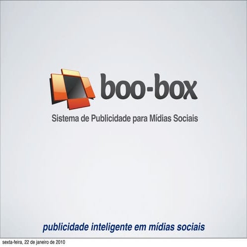 Resumo boo-box