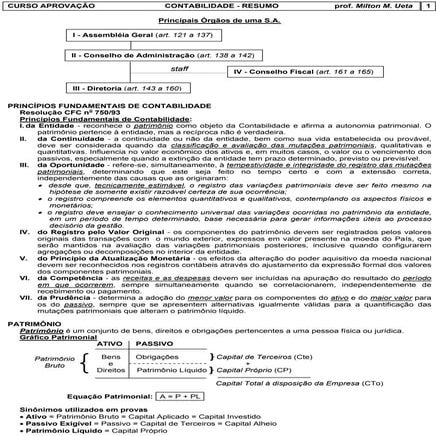 Tabela contas esaf | PDF